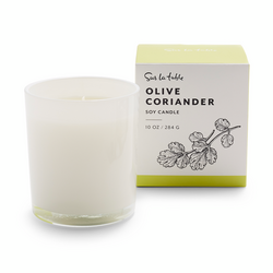 Sur La Table Olive Coriander Candle