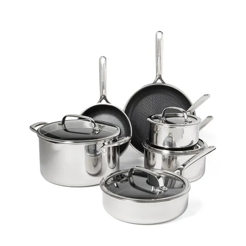 GreenPan Spectra Thermobond Hybrid Ceramic Nonstick 10-Piece Cookware Set