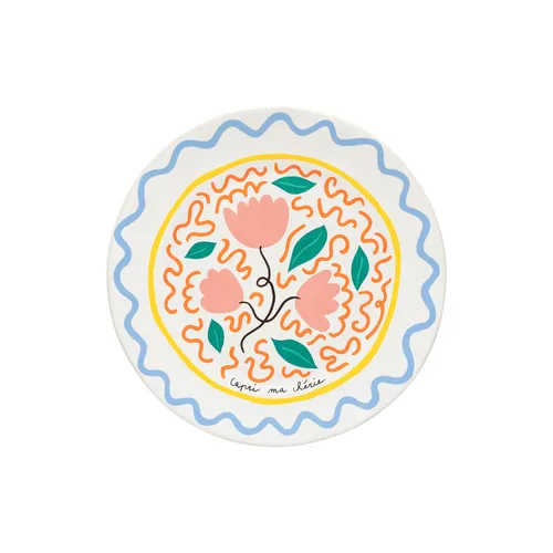 Costa Nova Summer Bliss Tulip Dinner Plates, Set of 6