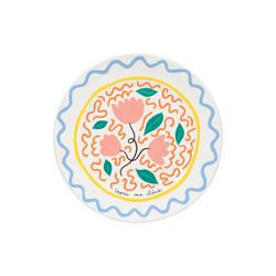 Costa Nova Summer Bliss Tulip Dinner Plates, Set of 6