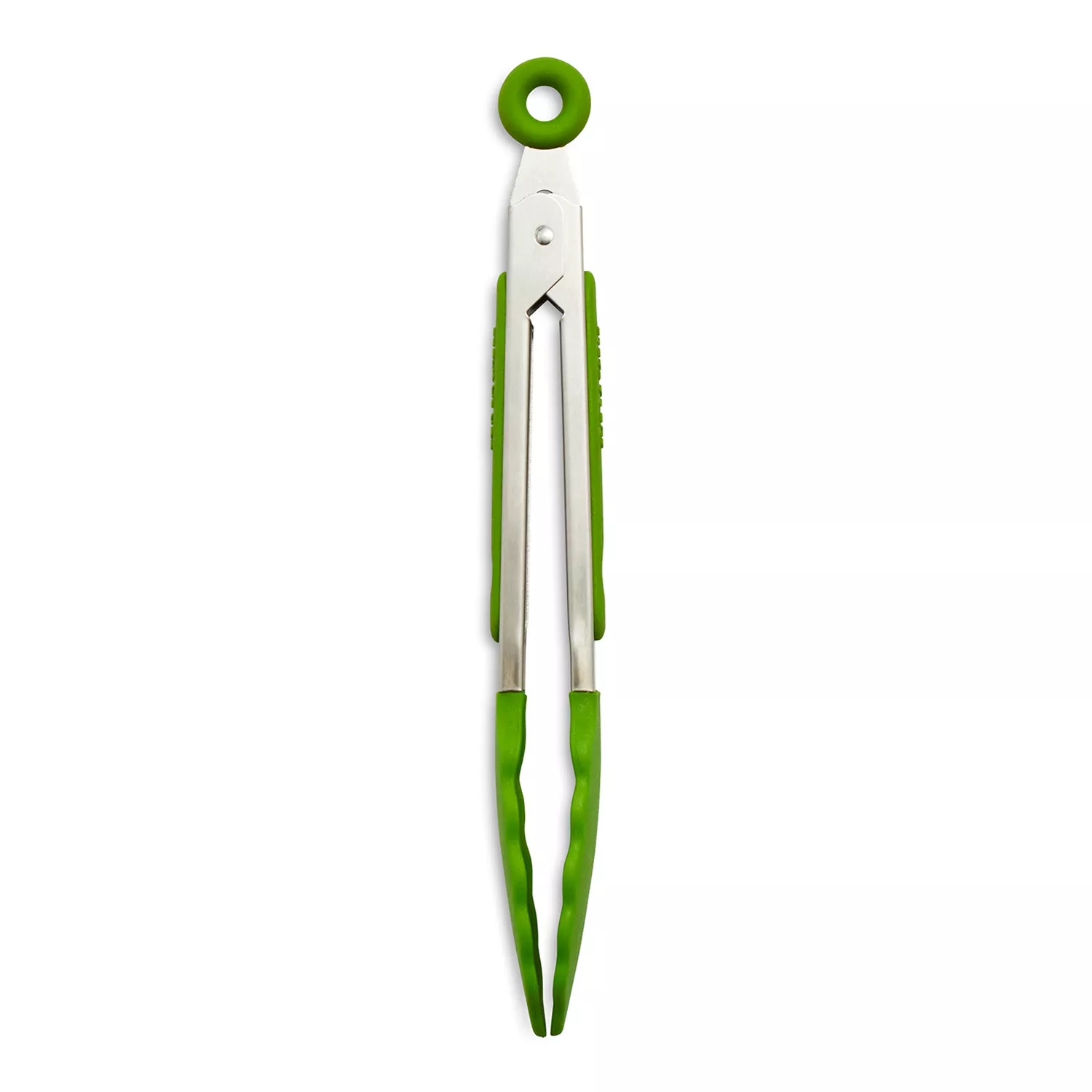 Mini Tongs With Silicone Tips, 7-Inch Serving Tongs - Set of 3 (Green Red  Blue) 