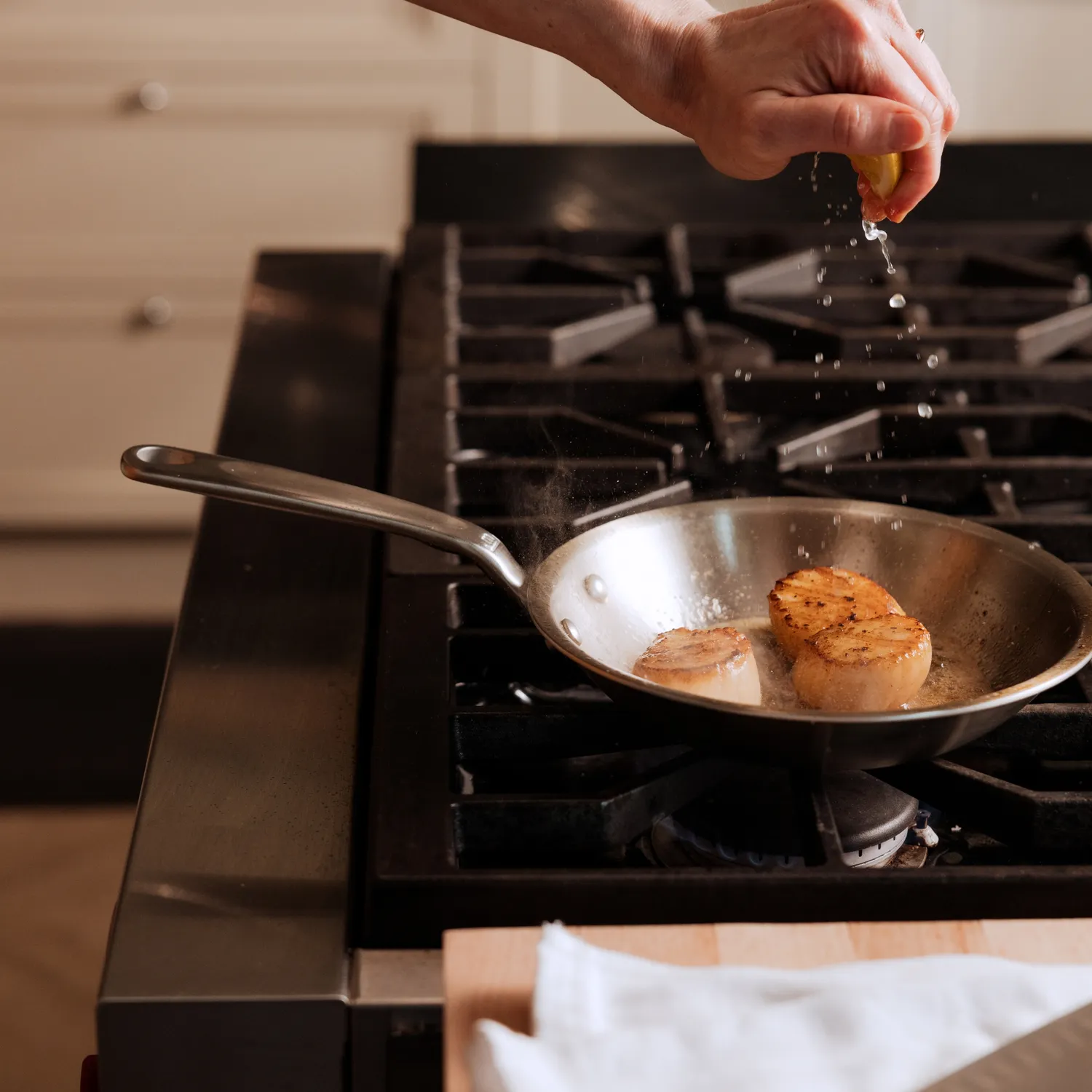 Made In Stainless Clad 2-Piece Skillet Set, 10" & 12"