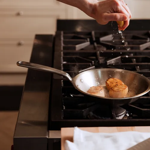 Made In Stainless Clad 2-Piece Skillet Set, 10" & 12"