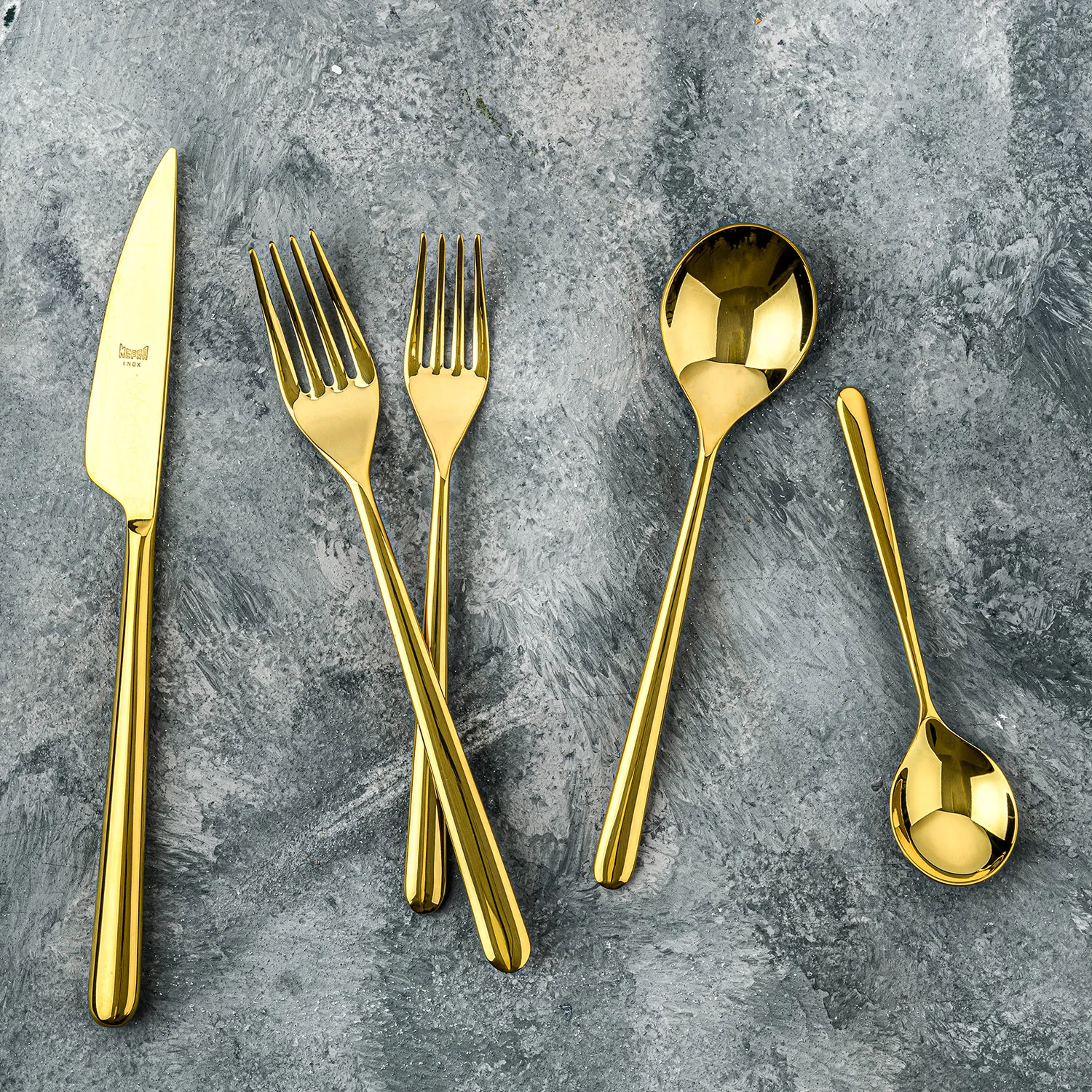 Mepra Linea 5-Piece Flatware Set