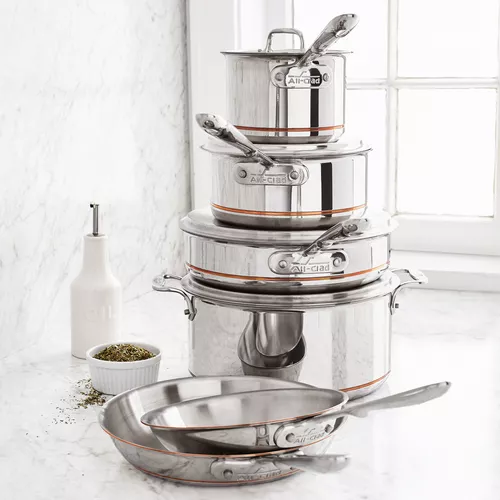 All-Clad Copper Core 10-Piece Cookware Set