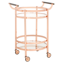 Carlita 2-Tier Bar Cart