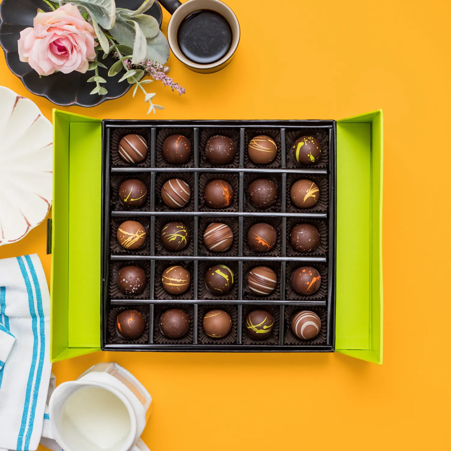 Norman Love Confections 25-Piece Truffle Box