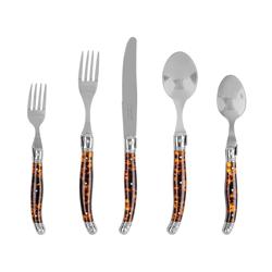 French Home Laguiole Stainless Steel Flatware, 20-Piece Set