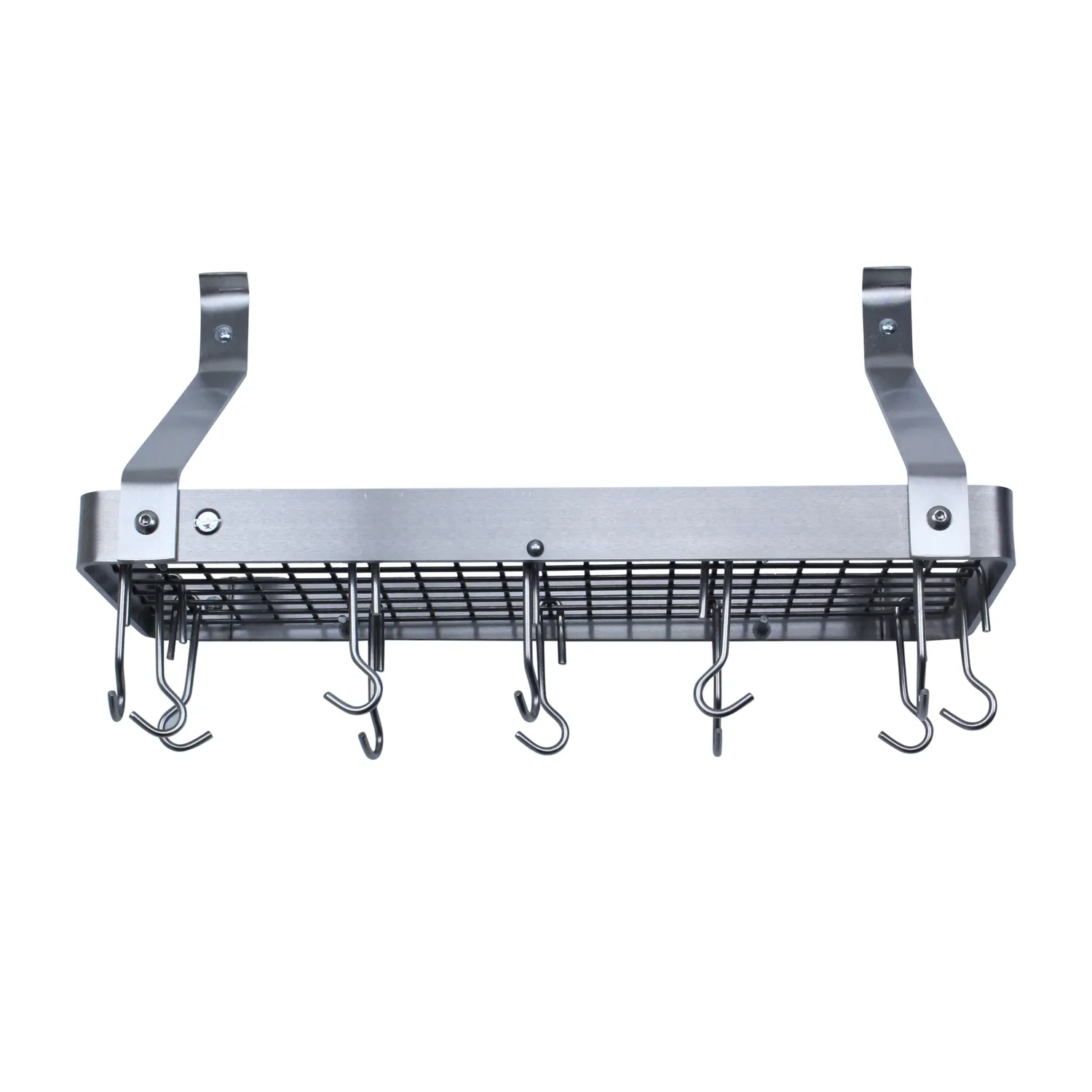 Enclume Gourmet Stainless Steel Bookshelf Wall Racks