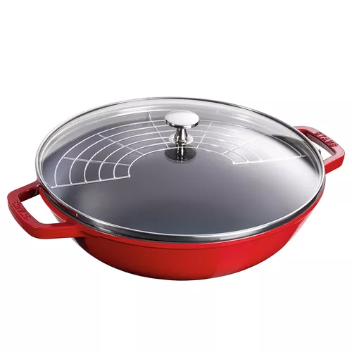 Staub Cherry Perfect Pan, 4.5 qt.