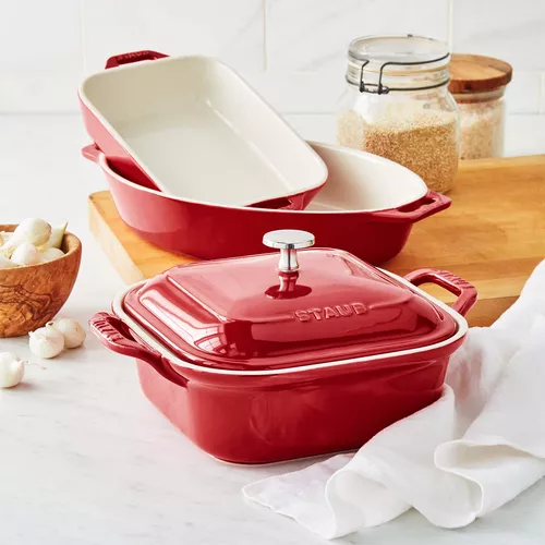 Staub Stoneware 4-Piece Baking Dish Set