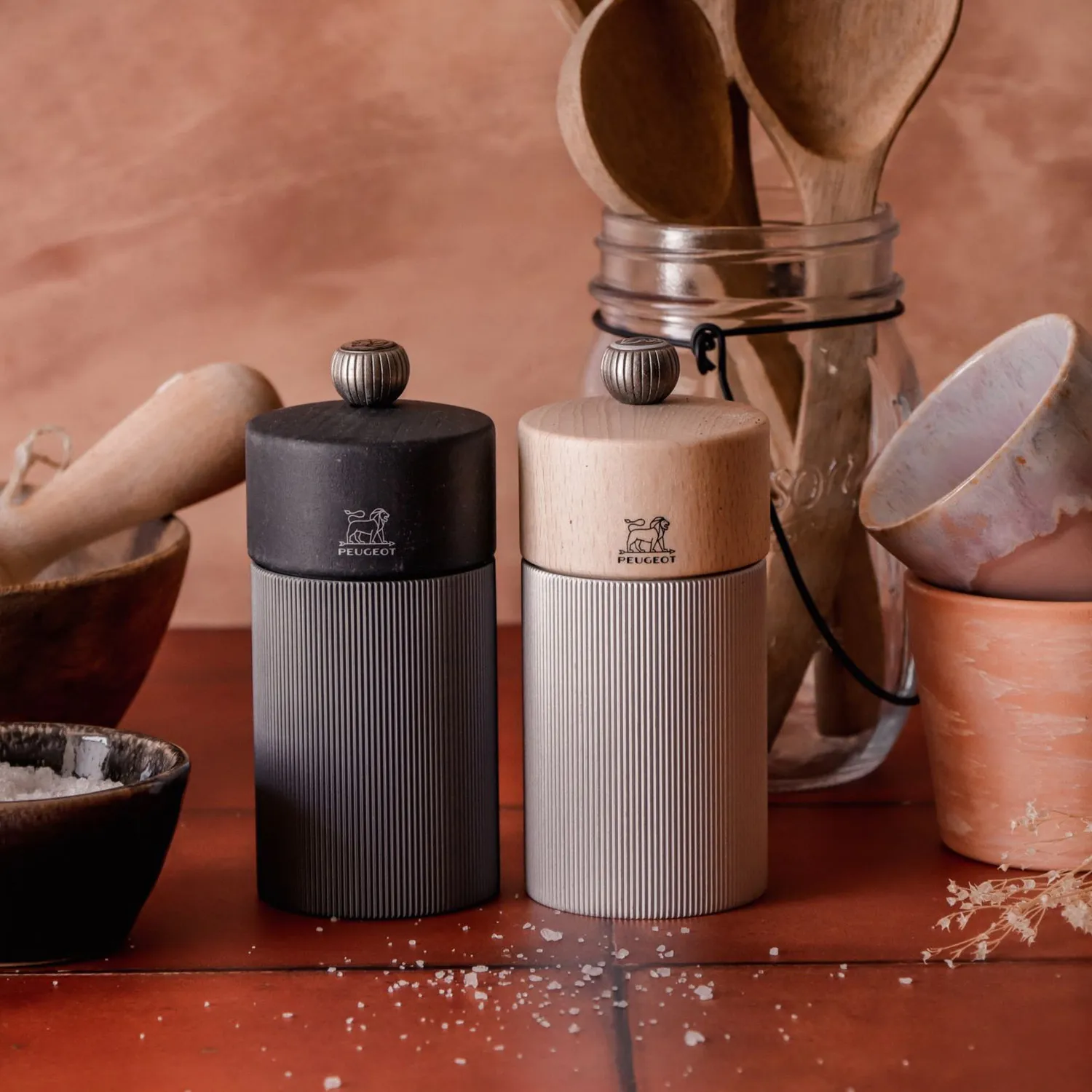 Peugeot Line Salt Mills, 5"