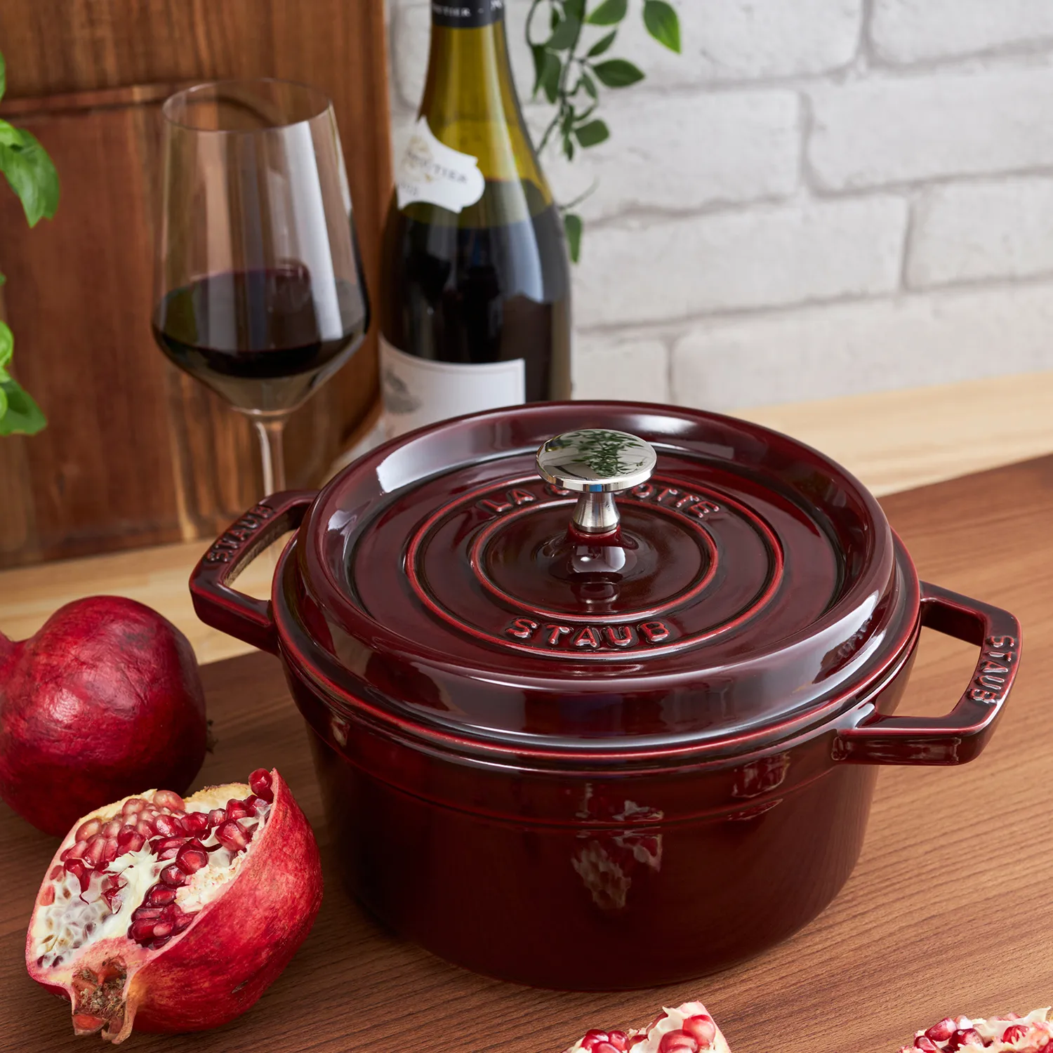 Staub Round Dutch Oven, 4 qt.