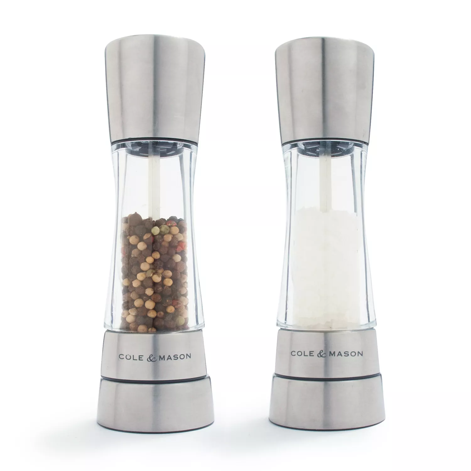 Cole & Mason Derwent Salt & Pepper Mills, Stainless Steel