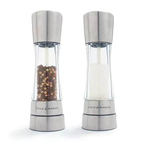 Cole & Mason Derwent Salt & Pepper Mills, Stainless Steel