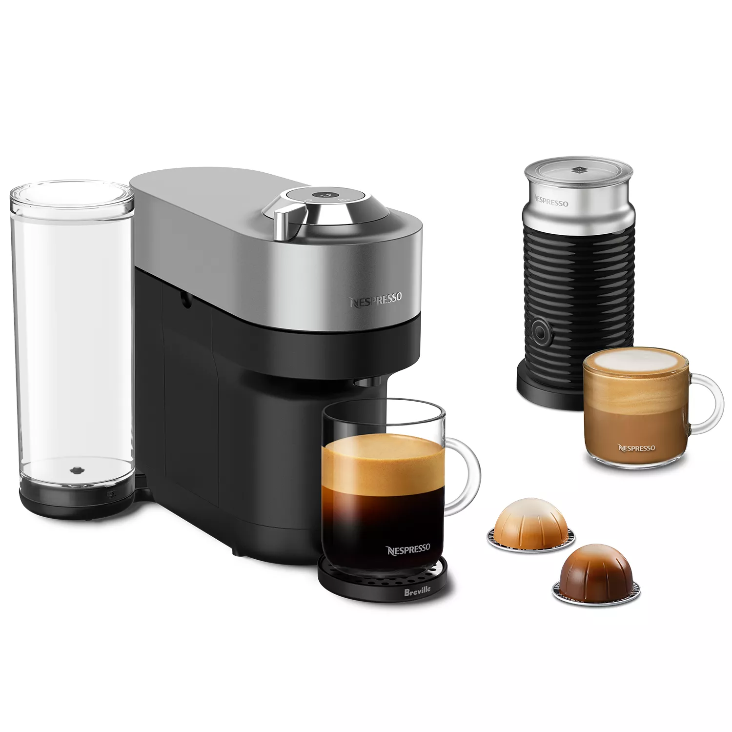 Nespresso Vertuo Pop Deluxe Espresso Bundle by Breville Titan