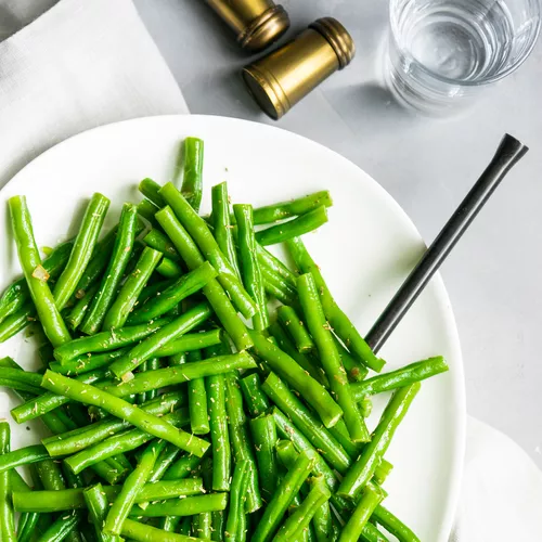 Sautéed Haricots Verts and Shallots