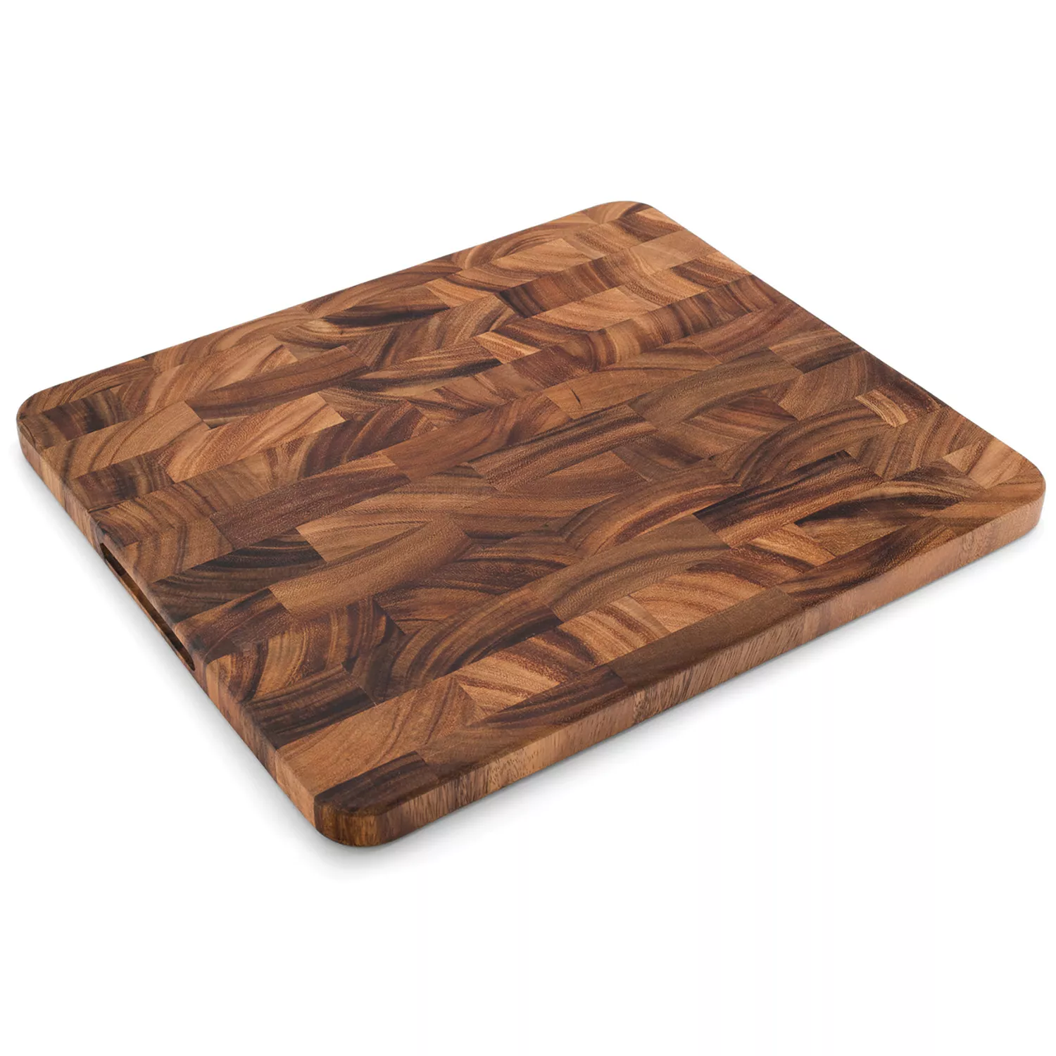 Ironwood Acacia End-Grain Cutting Board, 14" X 16"