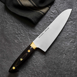 Bob Kramer 7&#34; Carbon Steel Santoku Knife by Zwilling J.A. Henckels