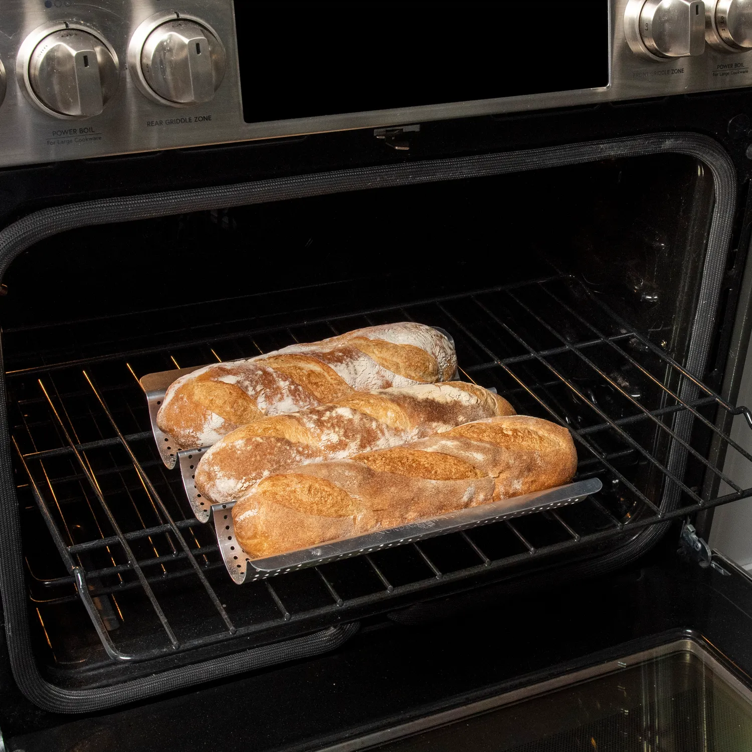 Nordic Ware Naturals Baguette & French Bread Pan