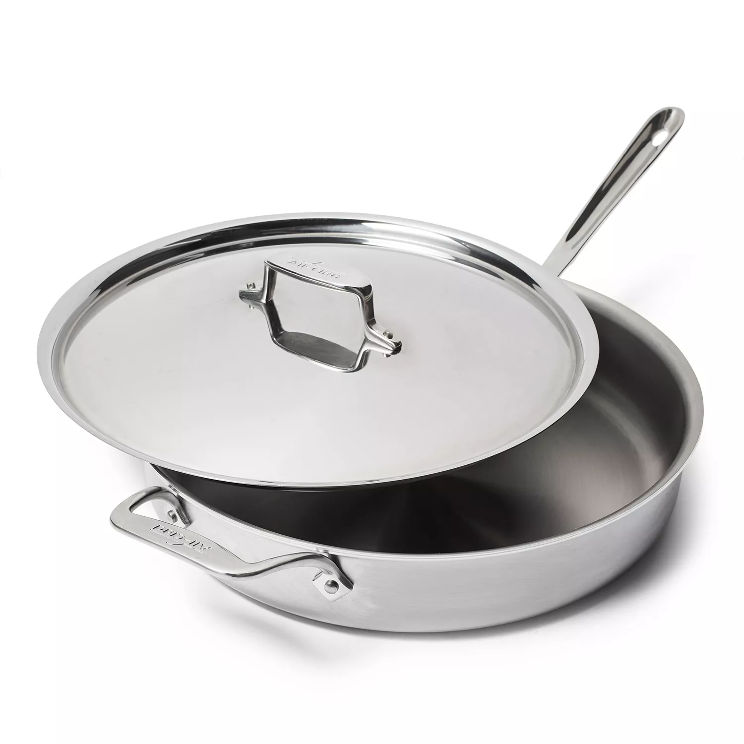 All-Clad D5 Brushed Stainless Steel Sauté Pan