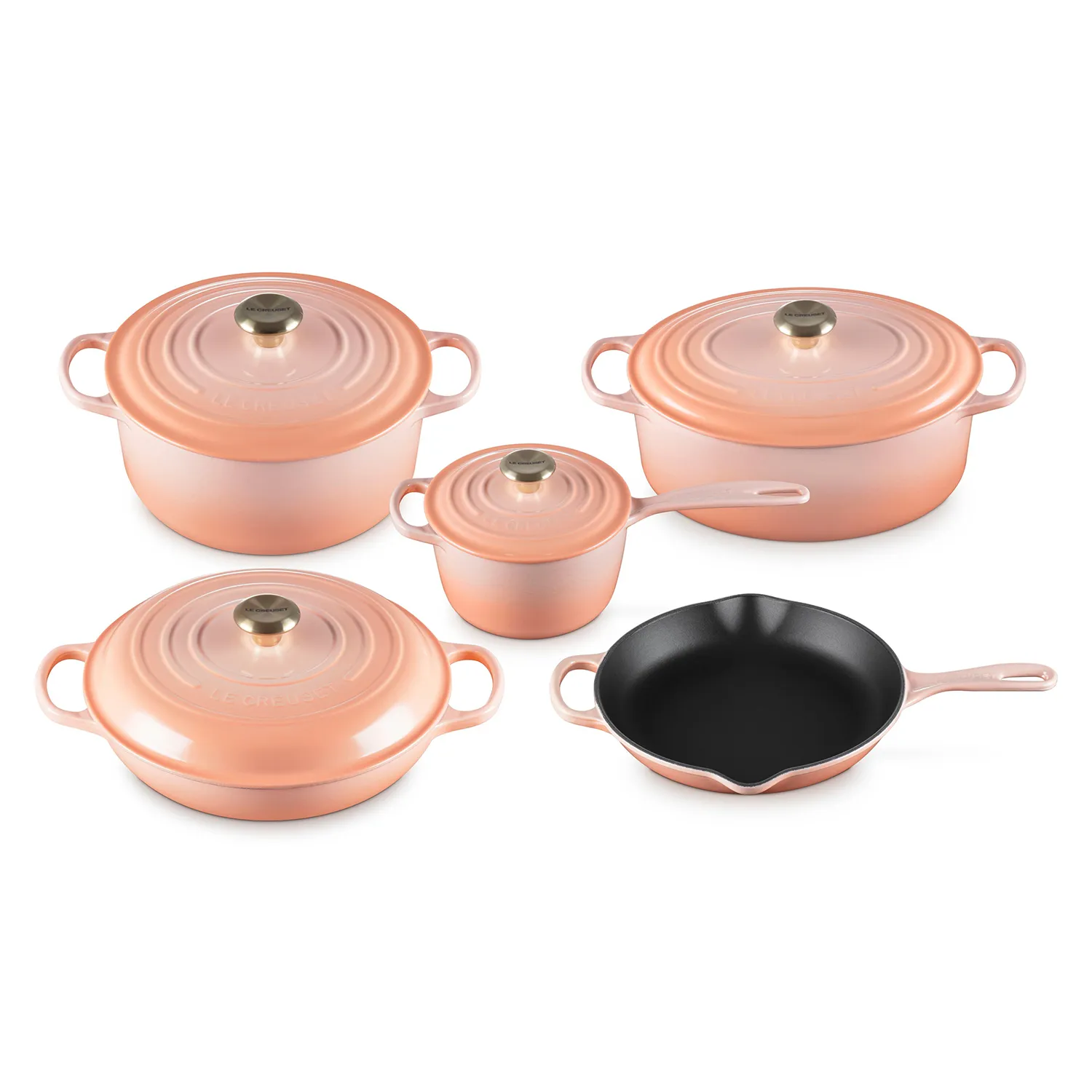 Le Creuset Signature 9-Piece Cookware Set
