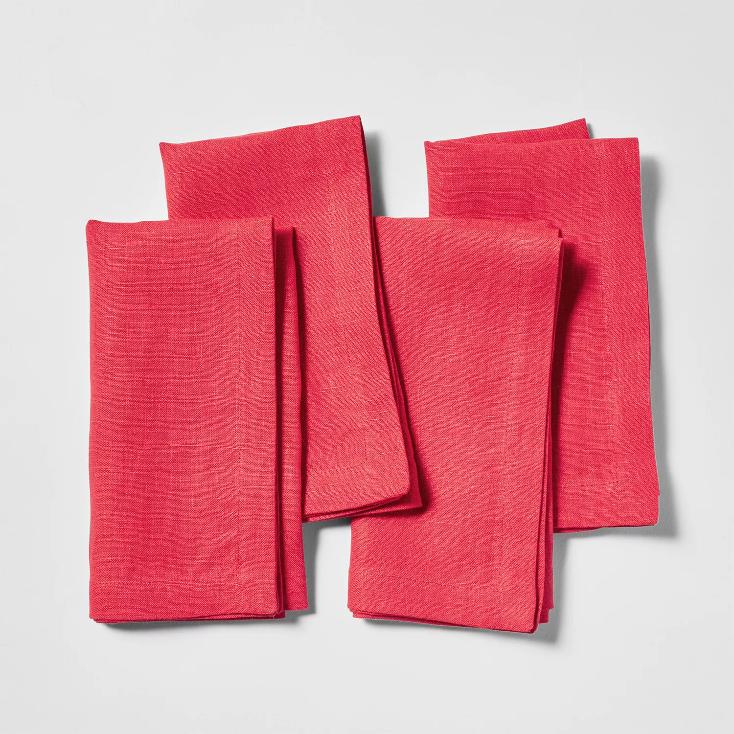 Berkeley Linen Table Napkins (Set of 4) - Glacier