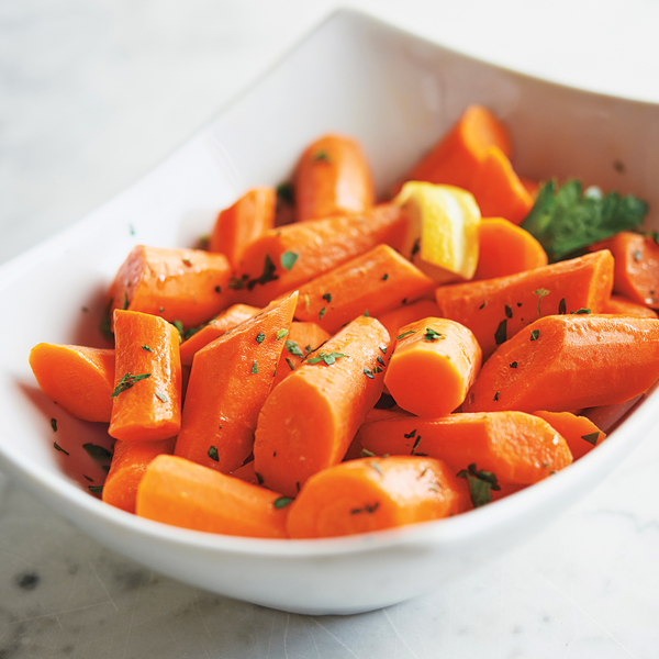 Carrots with Lemon and Parsley