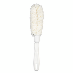 Brushtech® Crystal Stemware Brush Minimizes breakage from trying to shove a regular sponge into the glass