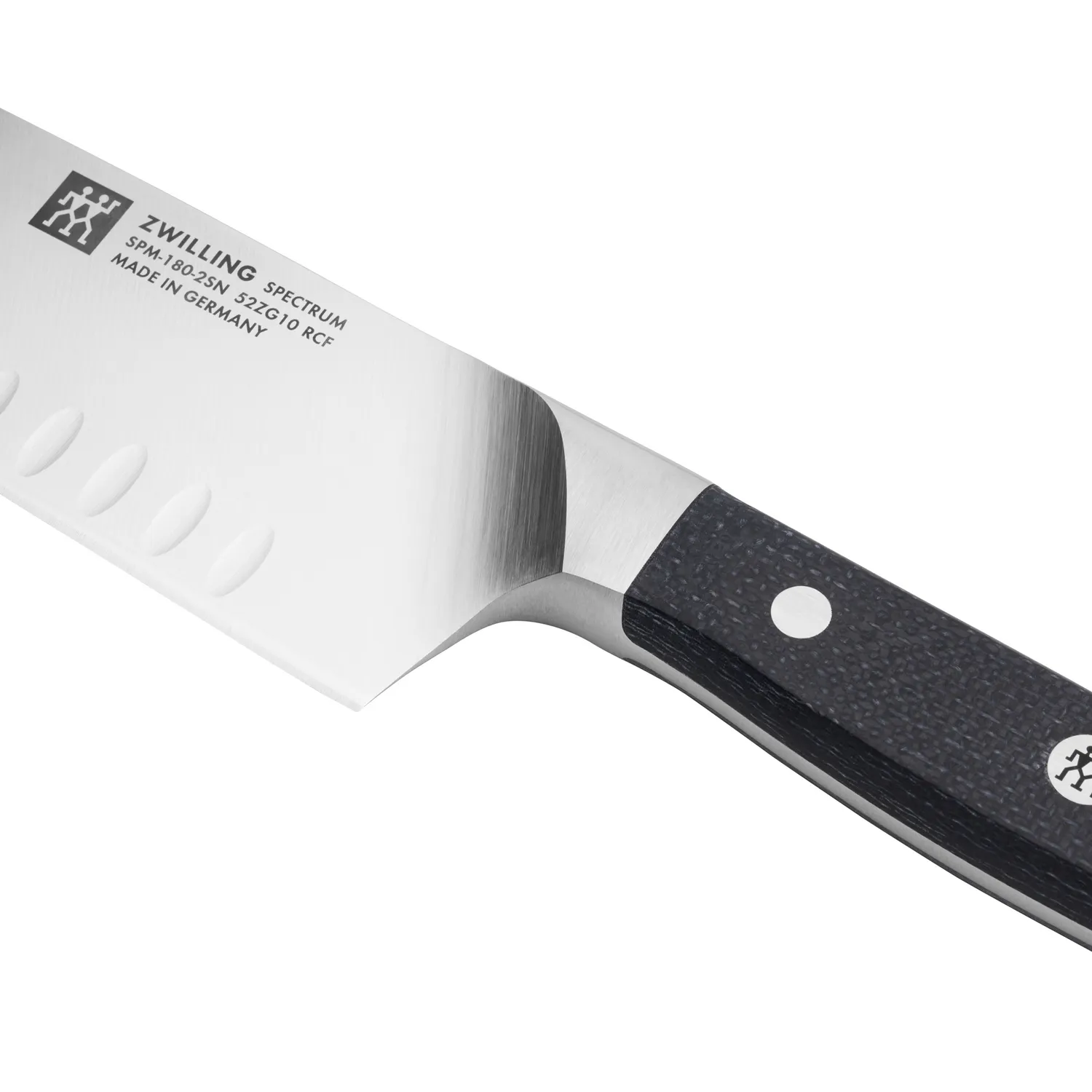 Zwilling J.A. Henckels Spectrum Hollow Edge Santoku Knife, 7"
