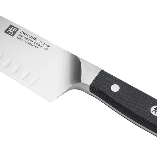 Zwilling J.A. Henckels Spectrum Hollow Edge Santoku Knife, 7"
