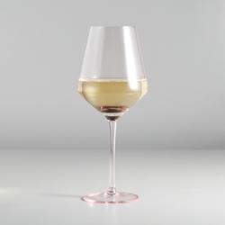 Sur La Table Pink Wine Glass