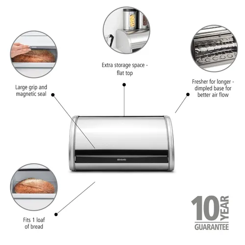 Brabantia Roll Top Bread Box