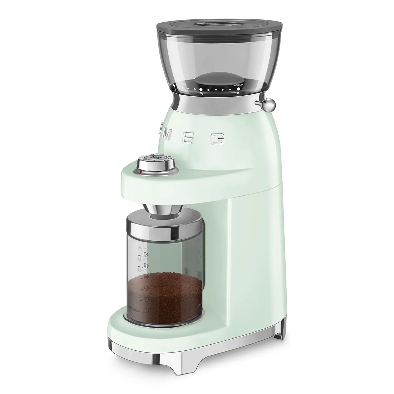 Smeg 50s Retro Style Aesthetic Espresso Coffee Grinder