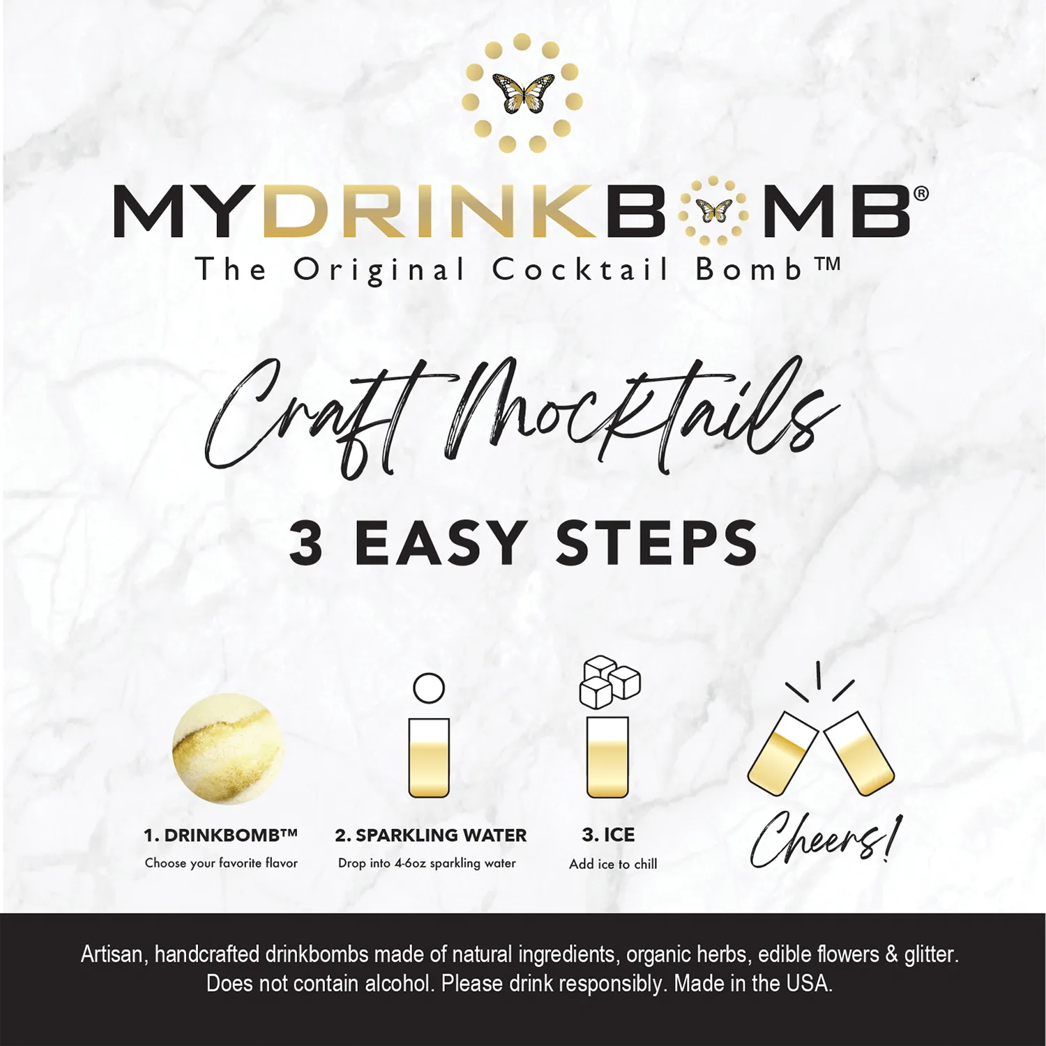 My Drink Bomb Cocktail Bombs, Set of 6