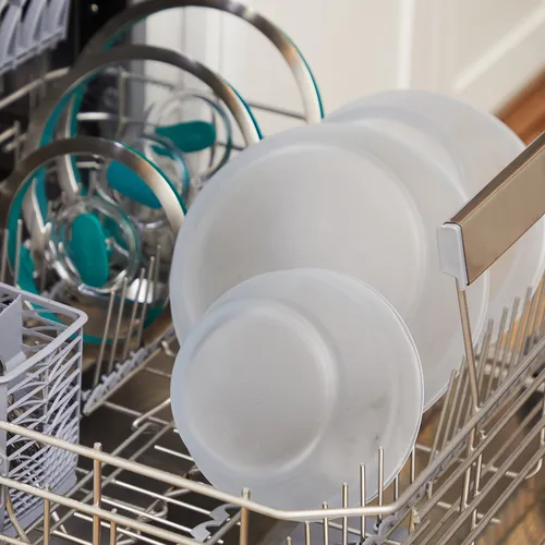 Anyday Microwave Large 4-Piece Glass Round Dish Set