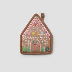 Sur La Table Gingerbread House Potholder