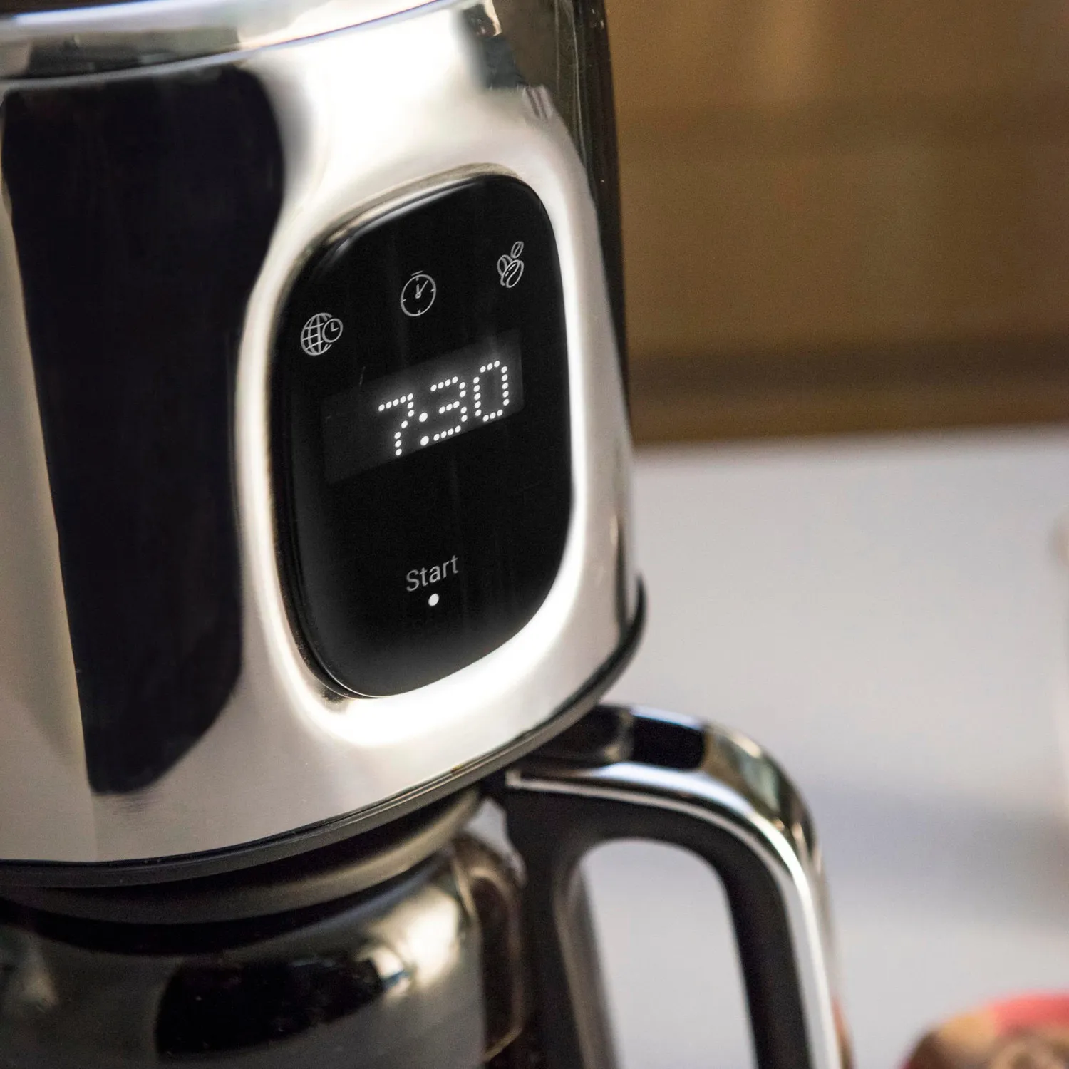 All-Clad Filter Coffee Maker with Digital Interface & Removable Water Tank