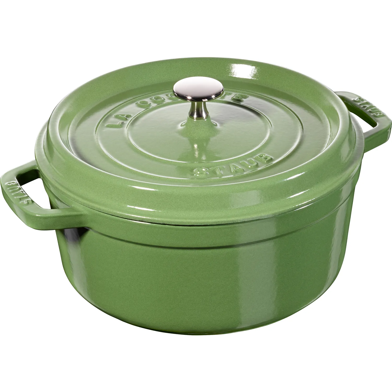 Staub Round Wide Dutch Oven, 4 qt.