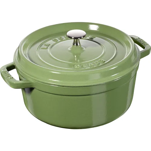 Staub Round Wide Dutch Oven, 4 qt.