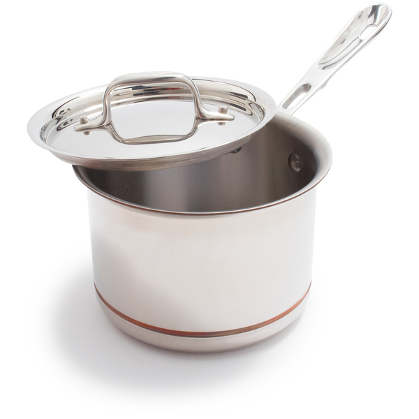 All-Clad All-Clad Copper Core 4 qt Sauce pan Stainless Steel Saucepan 