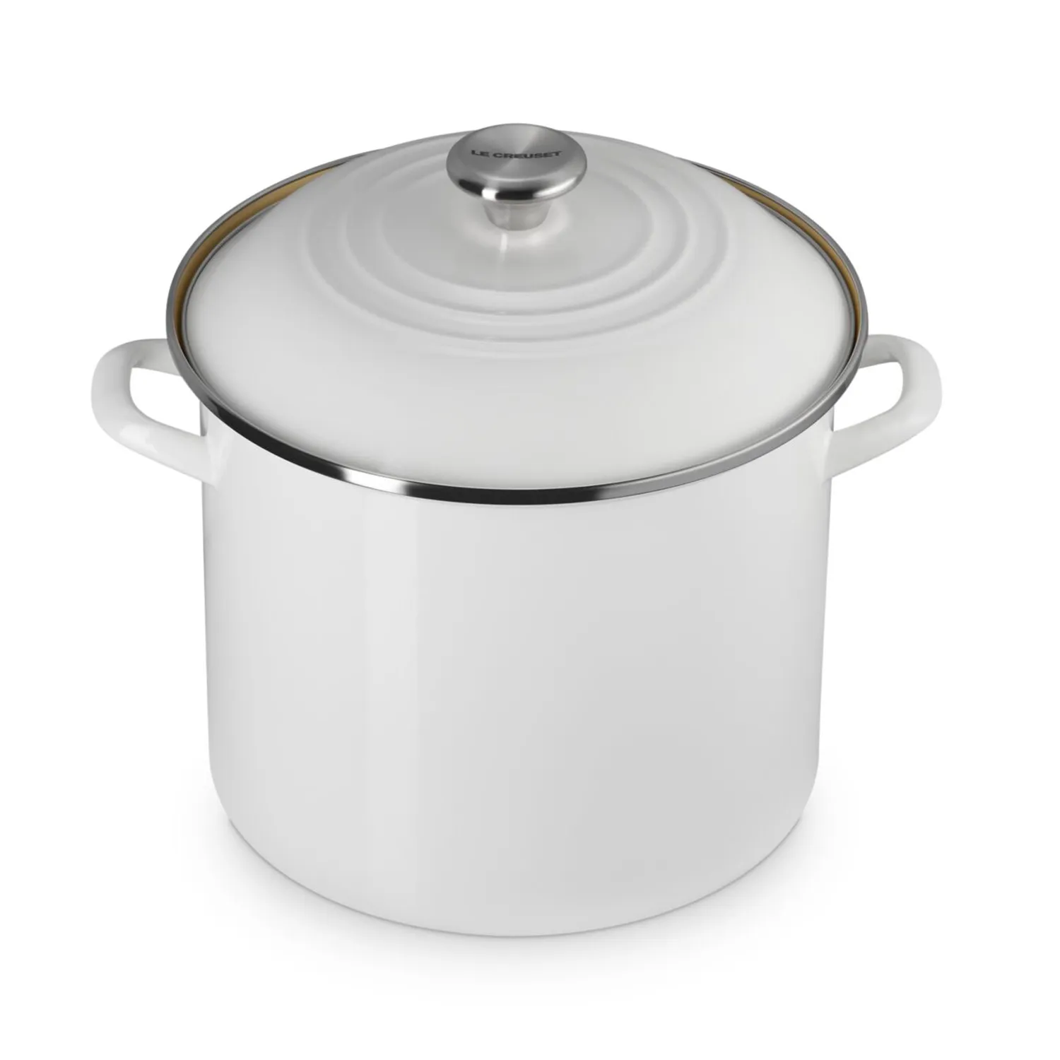 Le Creuset Enameled Steel Stockpot, 12 qt.