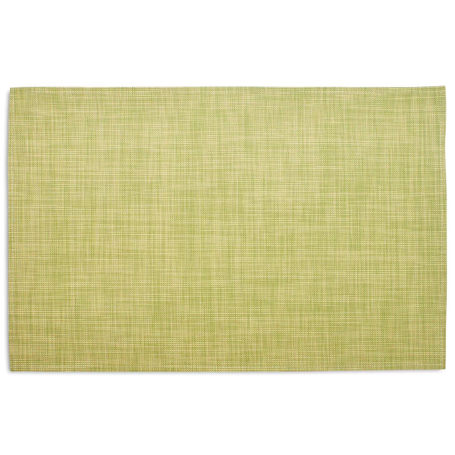 Chilewich Mini Basketweave Floor Mat, Dill