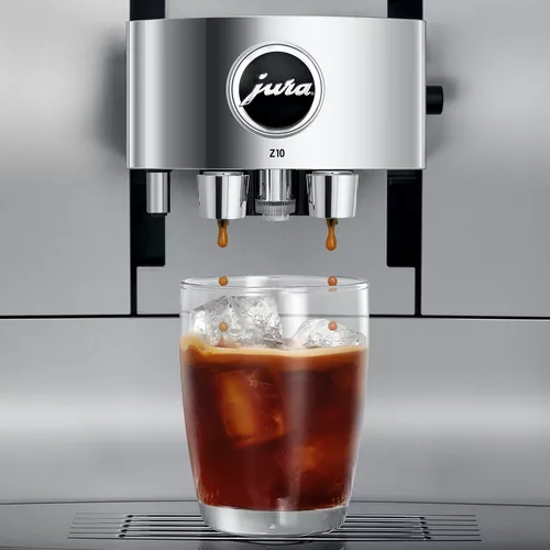 JURA Z10 Automatic Coffee Machine, Aluminum White