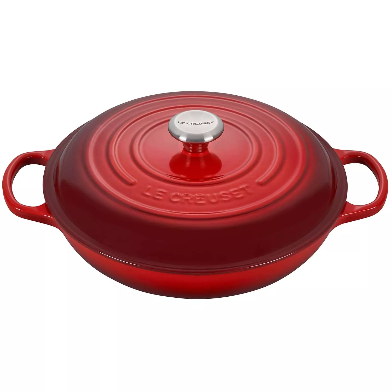 Le Creuset Signature Cast Iron Braiser, 3.5 qt.