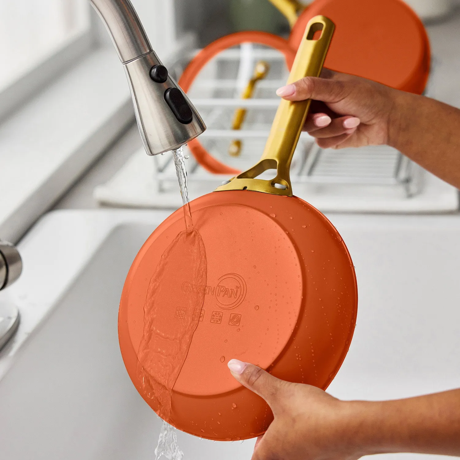 GreenPan Reserve Pro Skillets, Set of 2
