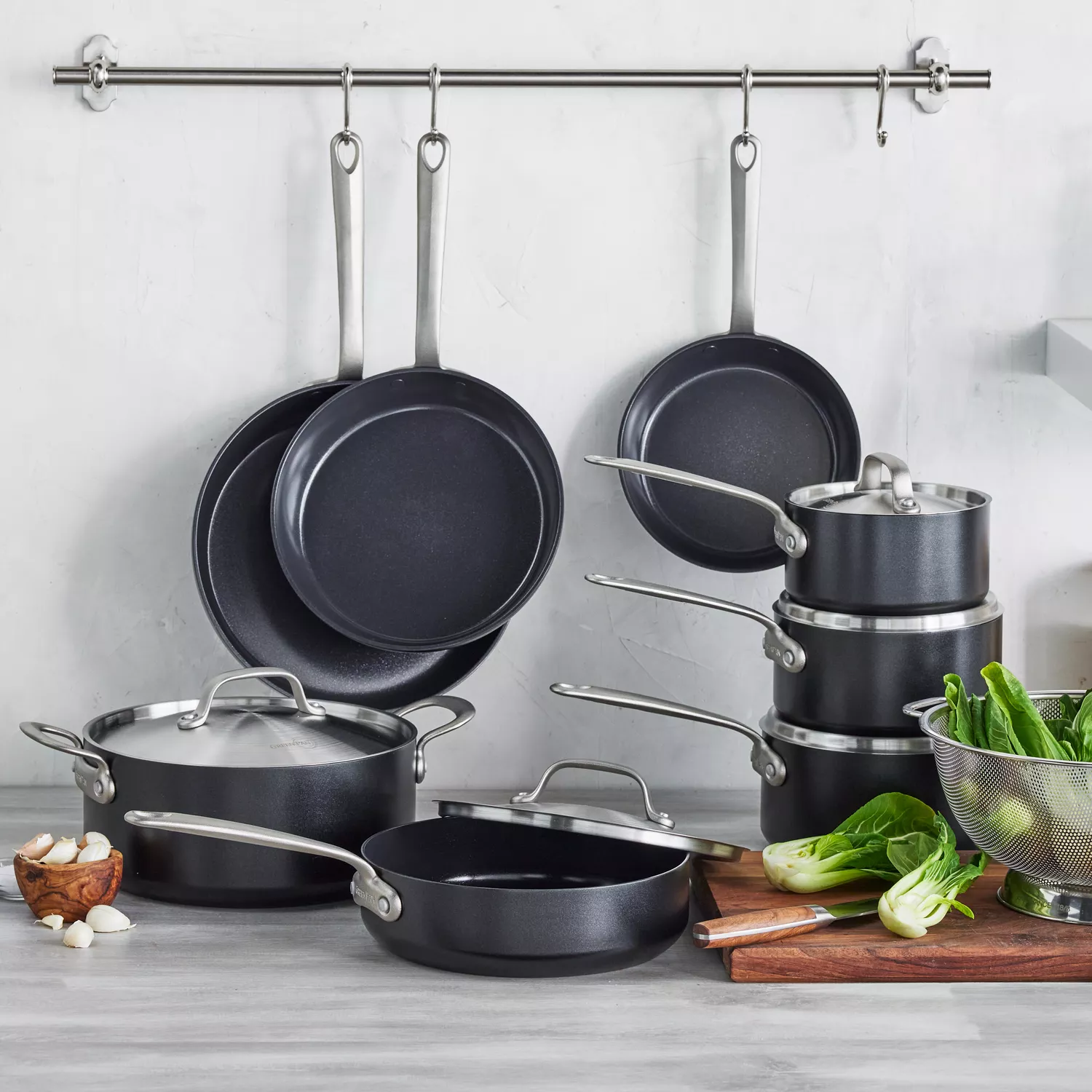 Hard Anodized 13 Pc Cookware Set