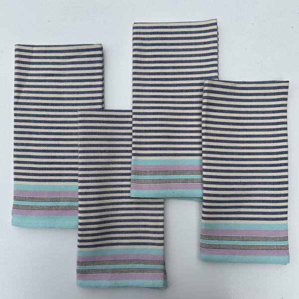 Siafu Home Bahari Napkins, Set of 4