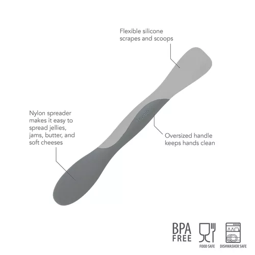 Tovolo Mini Silicone Scrape and Scoop Multi-Purpose Scraper