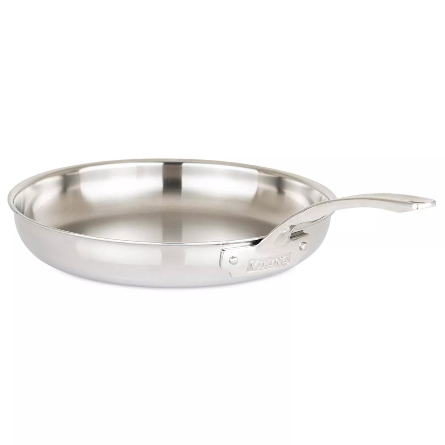 3-Piece Stainless Steel Frying Pan Set
